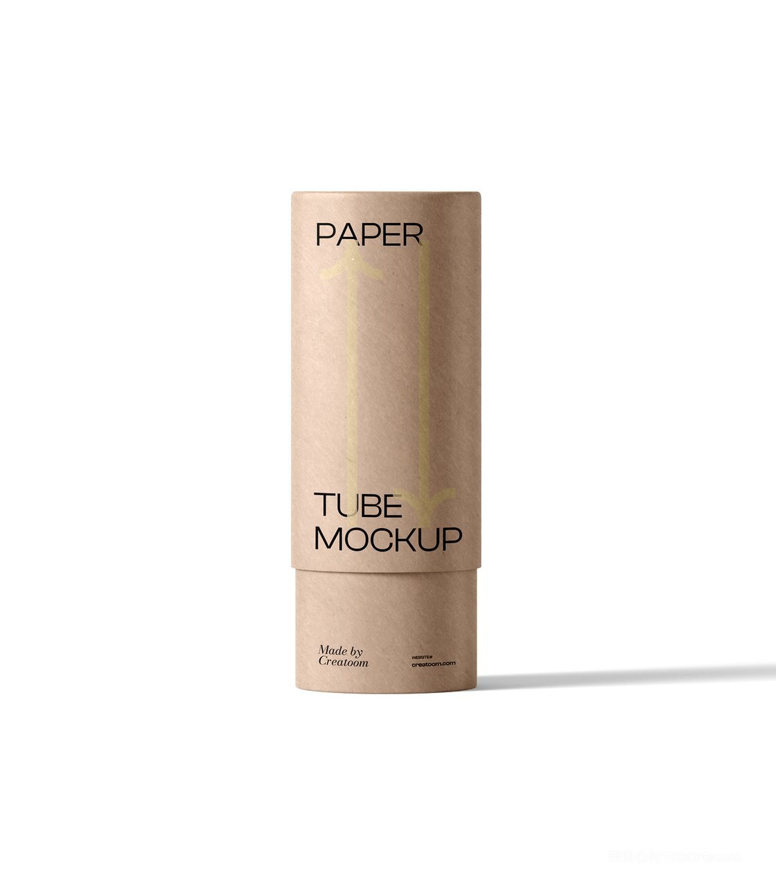 咖啡企业咖啡纸桶一次性包装样机 (15)