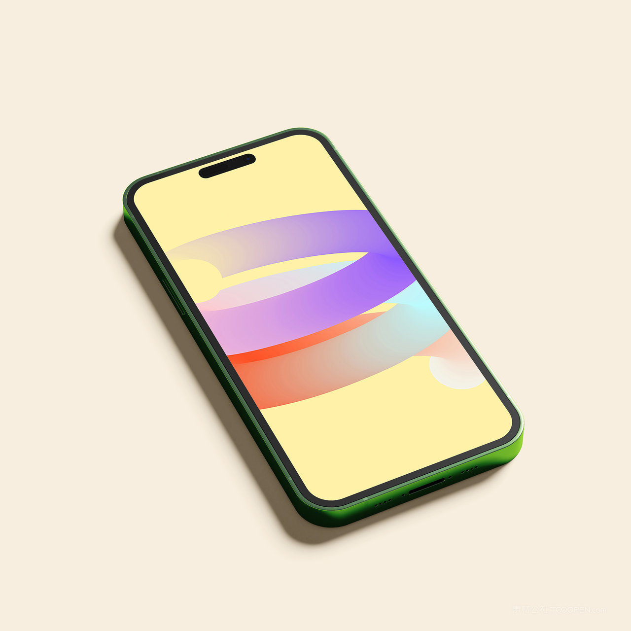 手机iPhone14Pro苹果手机贴图样机