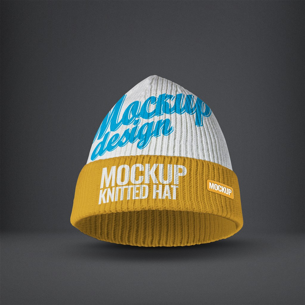 帽子样机模板设计