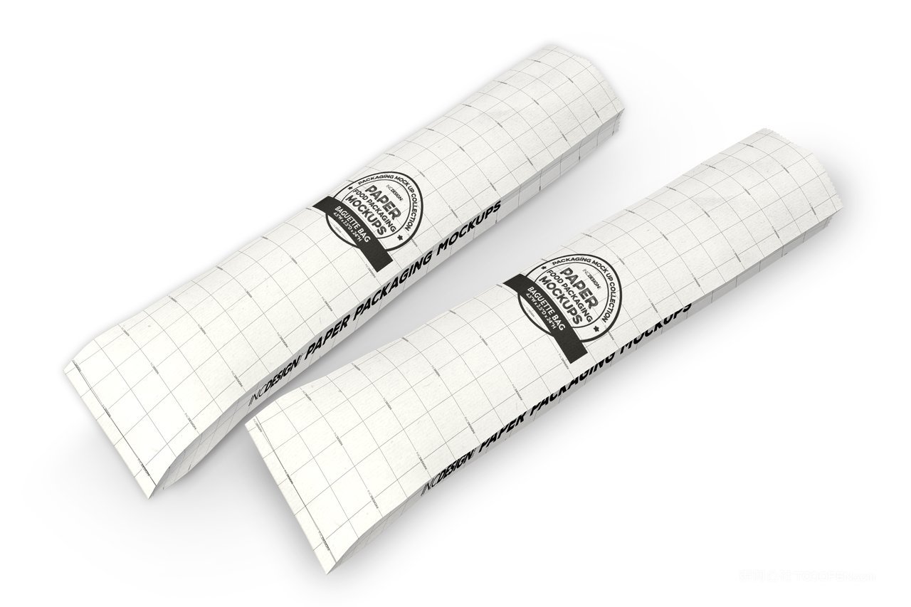 快餐汉堡食品纸质包装样机 (10)