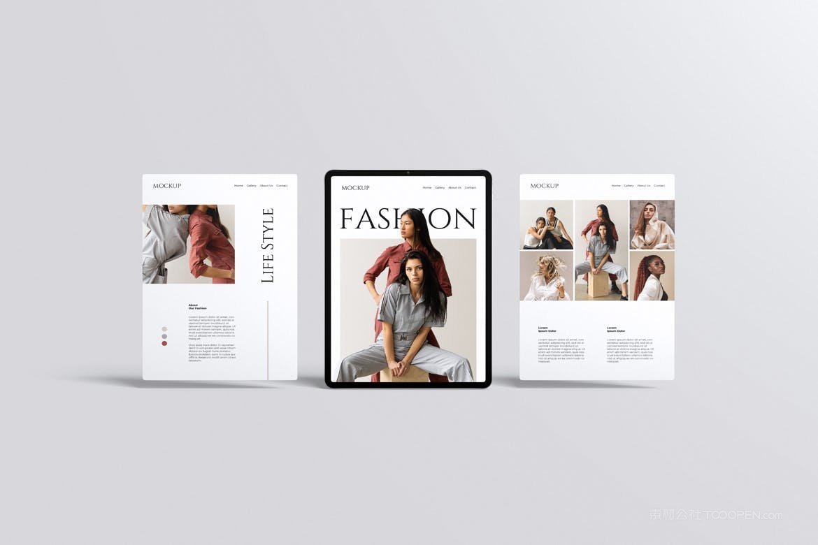 ipad平板电脑屏幕样机