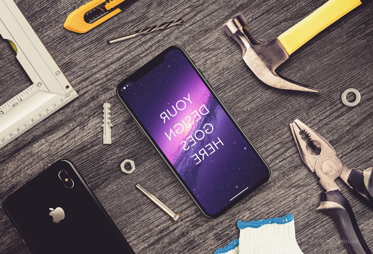 智能手机样机psd模板