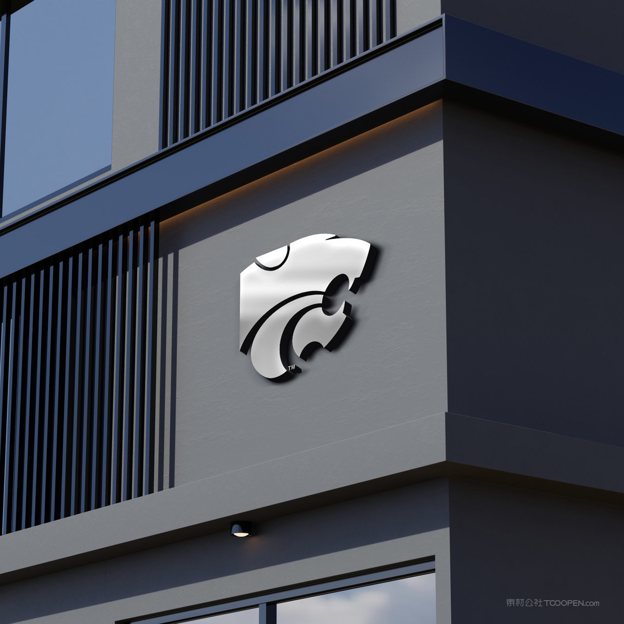 金属立体标志公司门头