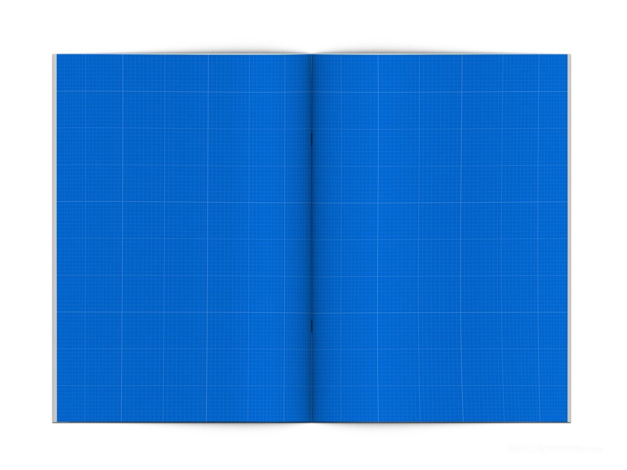 杂志宣传册16开竖版画册样机 (3)