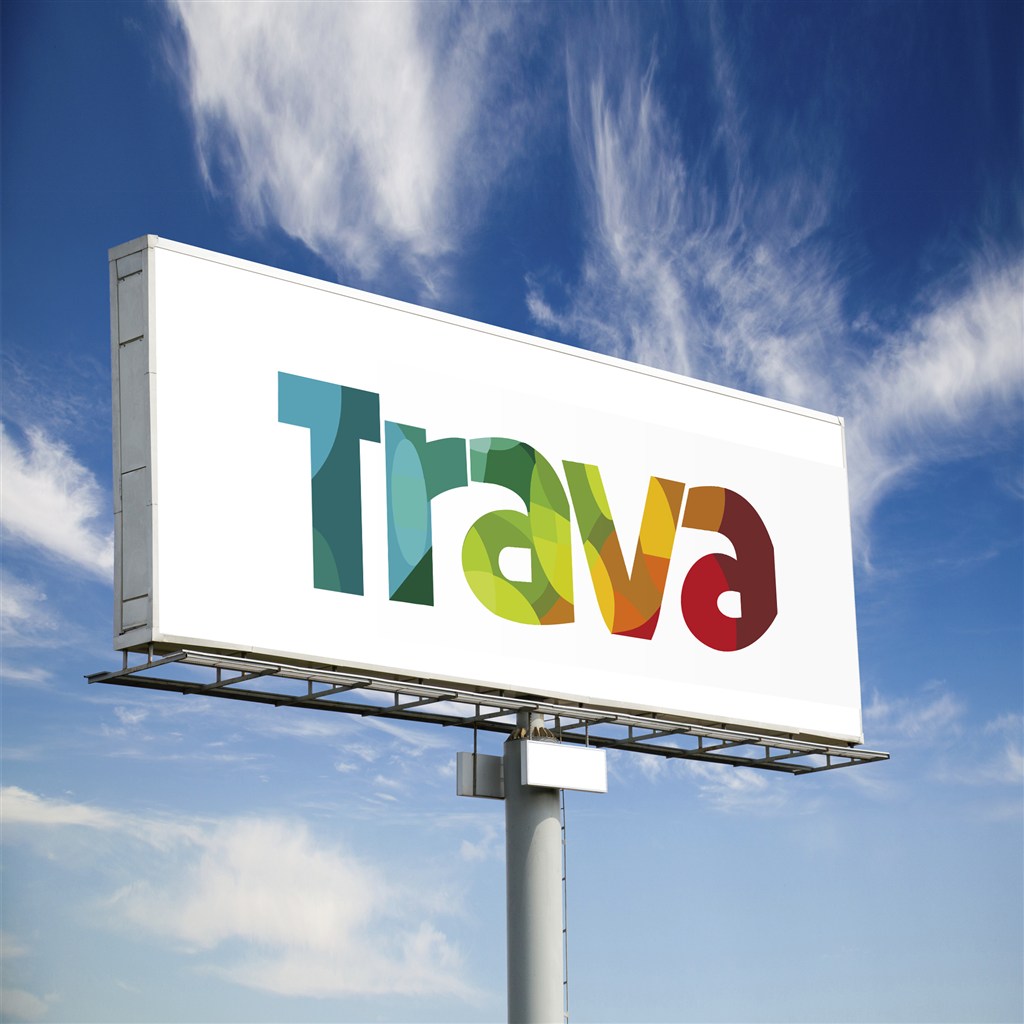 大型户外T牌广告贴图样机