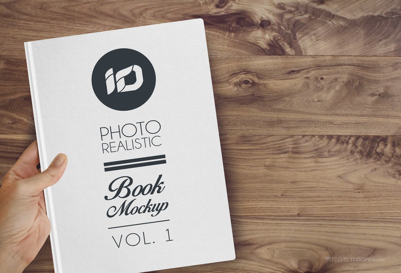 英文硬壳精装书本书籍场景样机 (5)