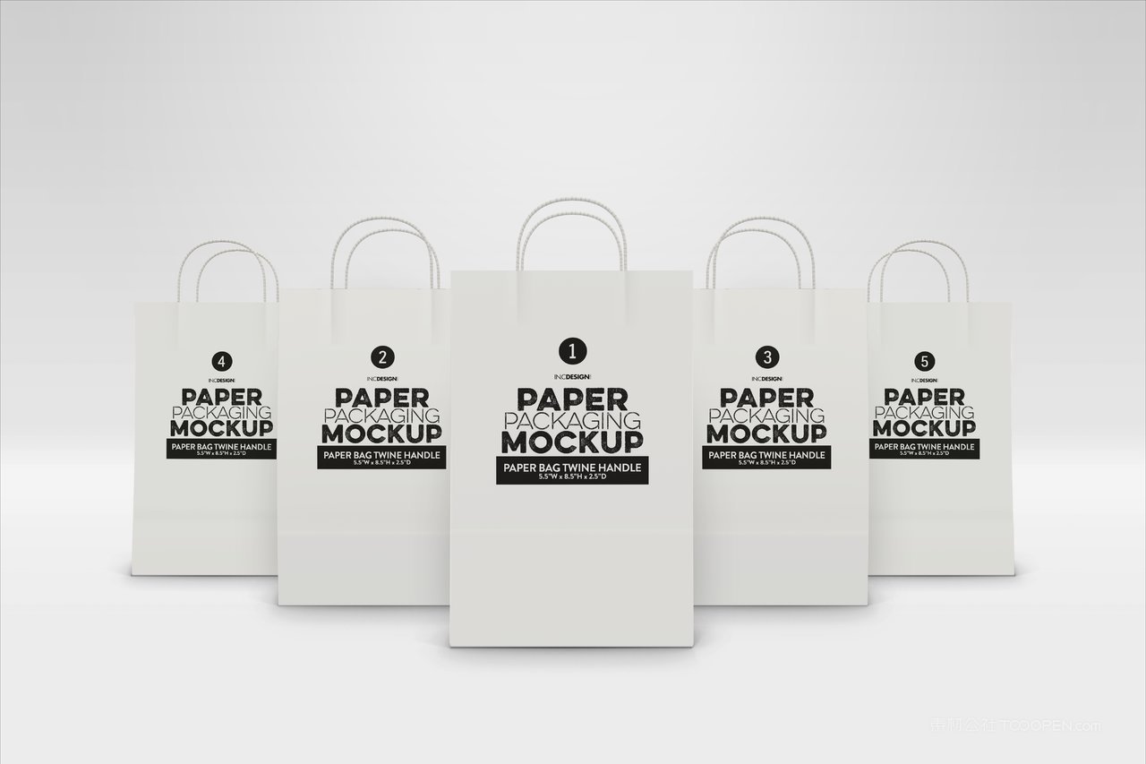 快餐汉堡食品纸质包装样机 (11)