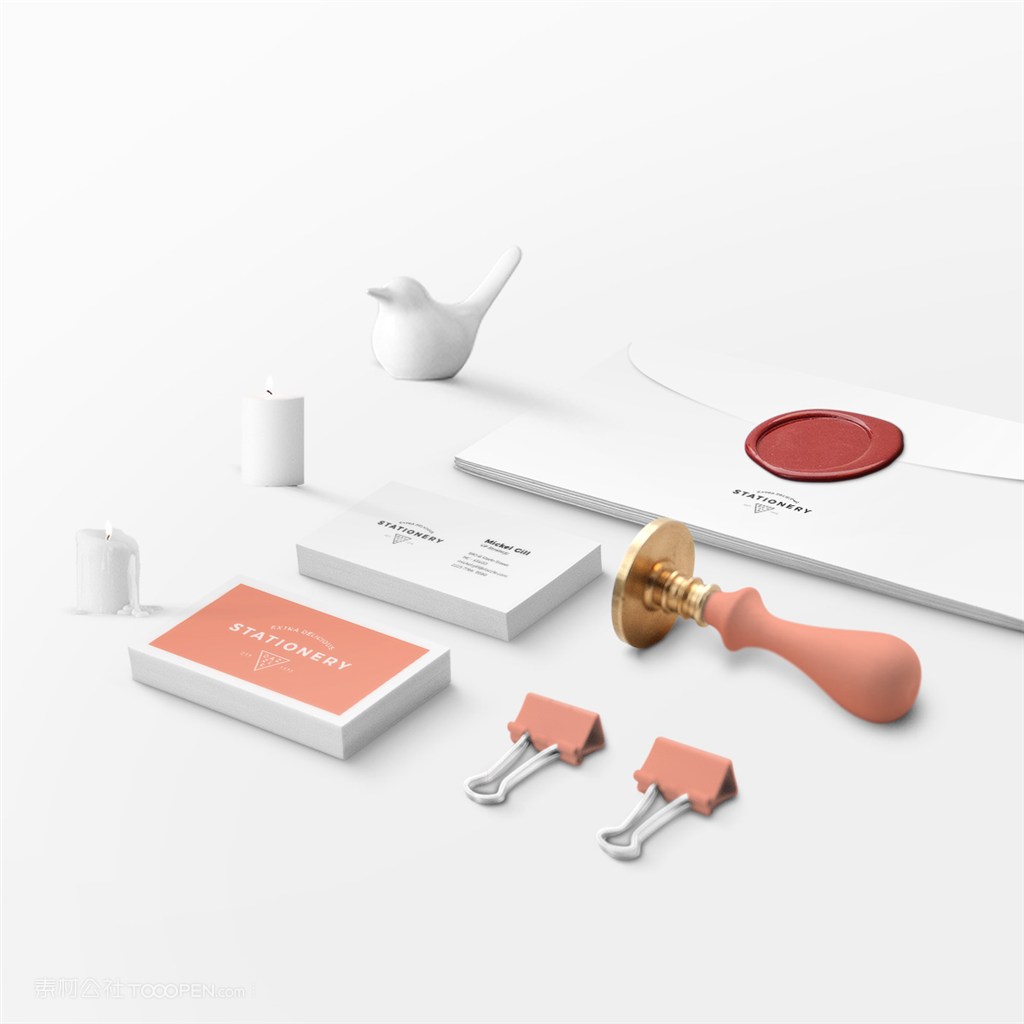 服装品牌vi样机模板素材