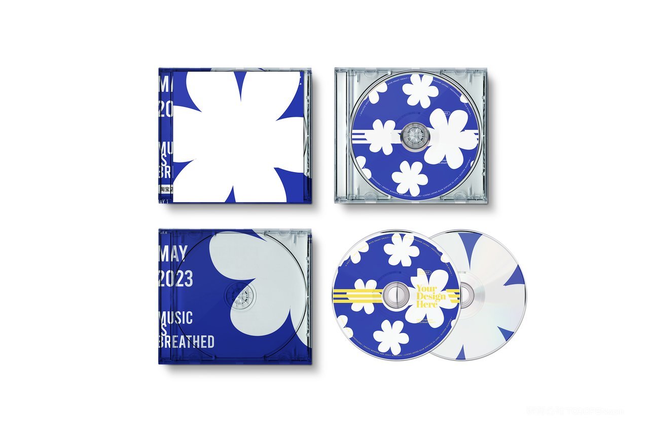 品牌VI形象展示样机光盘