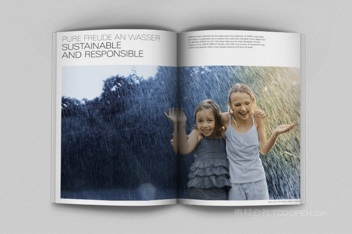 position杂志宣传册胶装画册样机 (7)