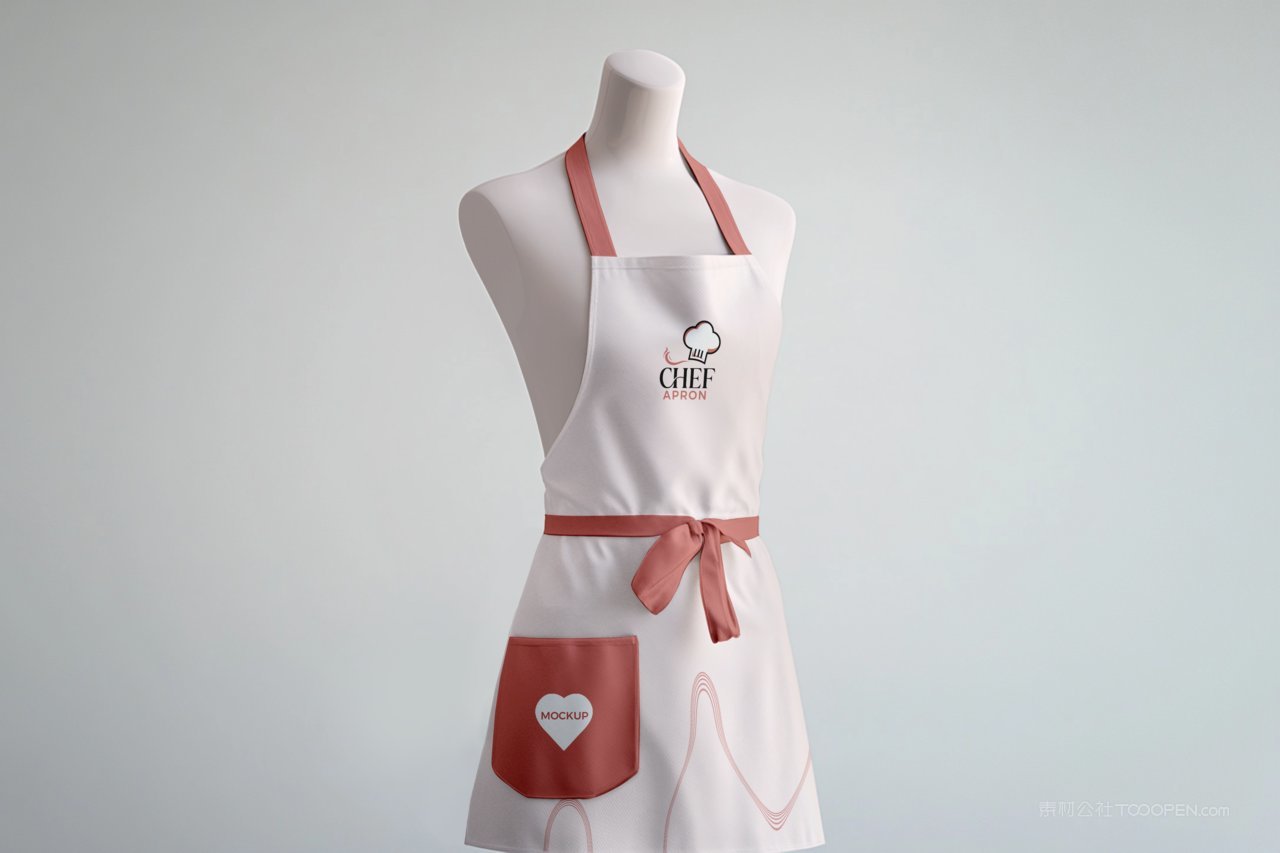 女士围裙样机