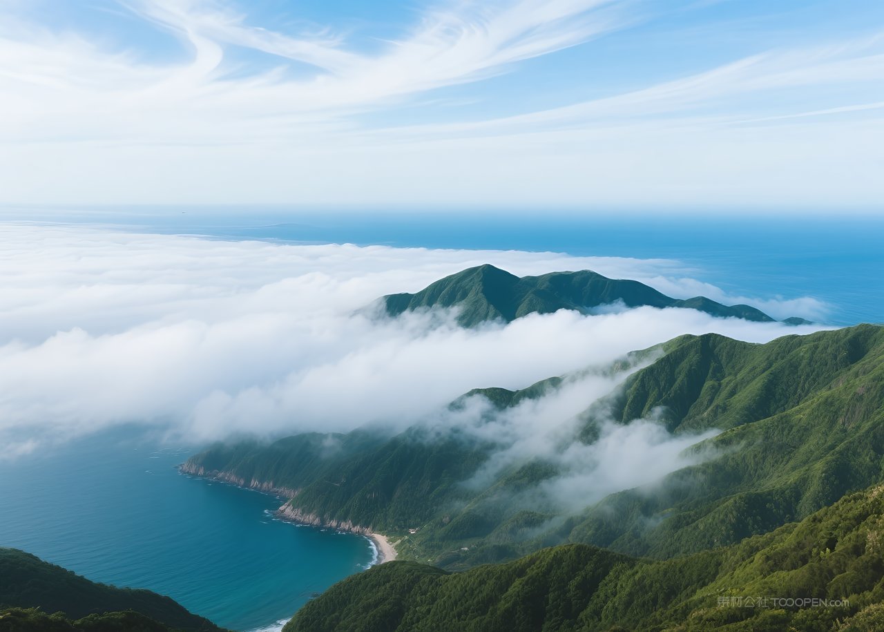 风景海浪天空唯美海景大海海滩海边