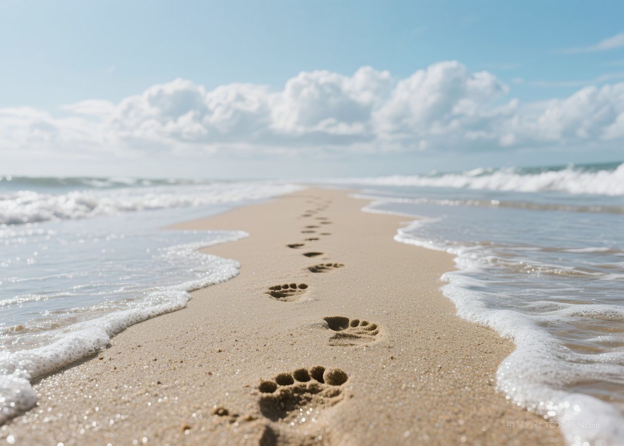 海浪自然唯美大海海边海景风景海滩