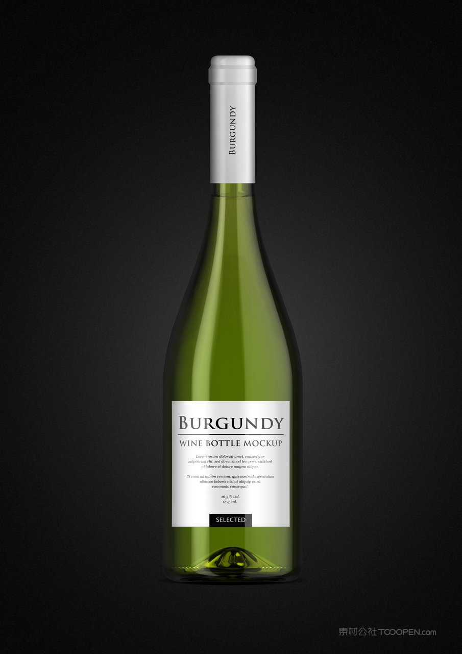 红酒瓶装包装样机 (2)