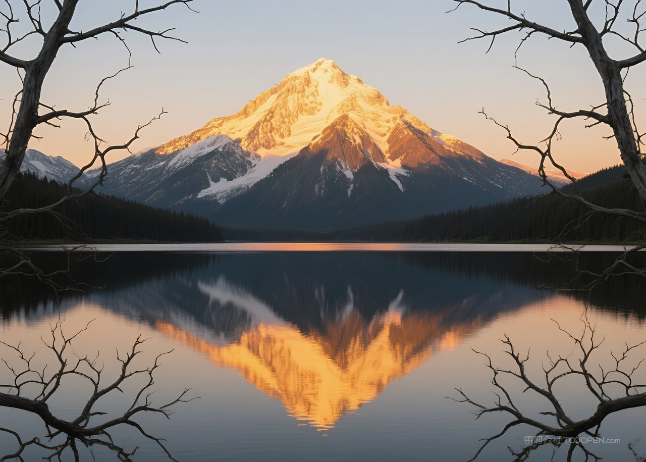 云彩落日风景自然云层唯美天空日落