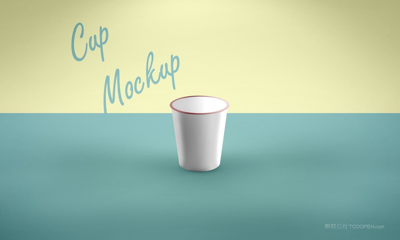 咖啡杯场景样机