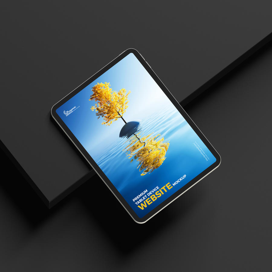 高级平板电脑样机