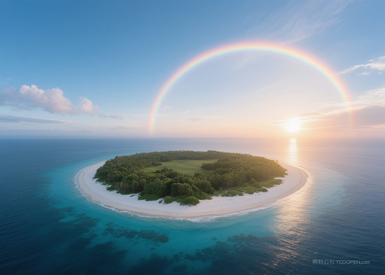 自然风景云彩天空日出唯美