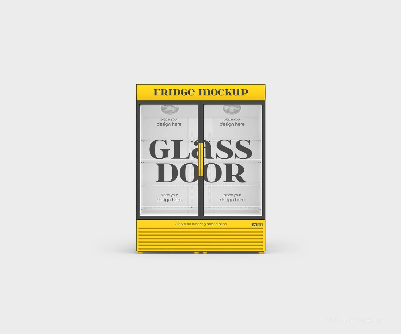 【2082期】双开玻璃门冰箱保鲜柜样机 (1)