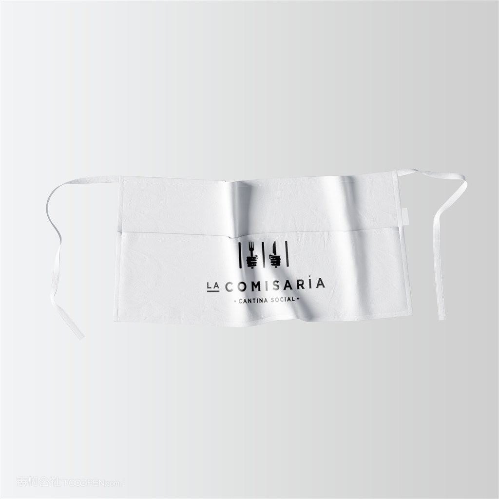 样机模板餐饮围兜围巾