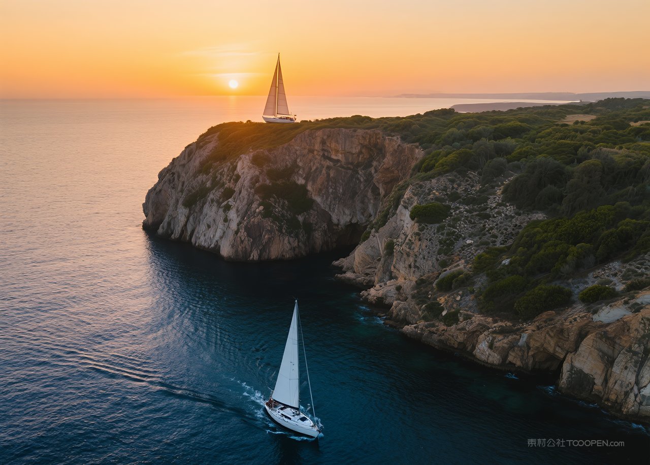 海滩风景天空海边唯美自然景观海景大海
