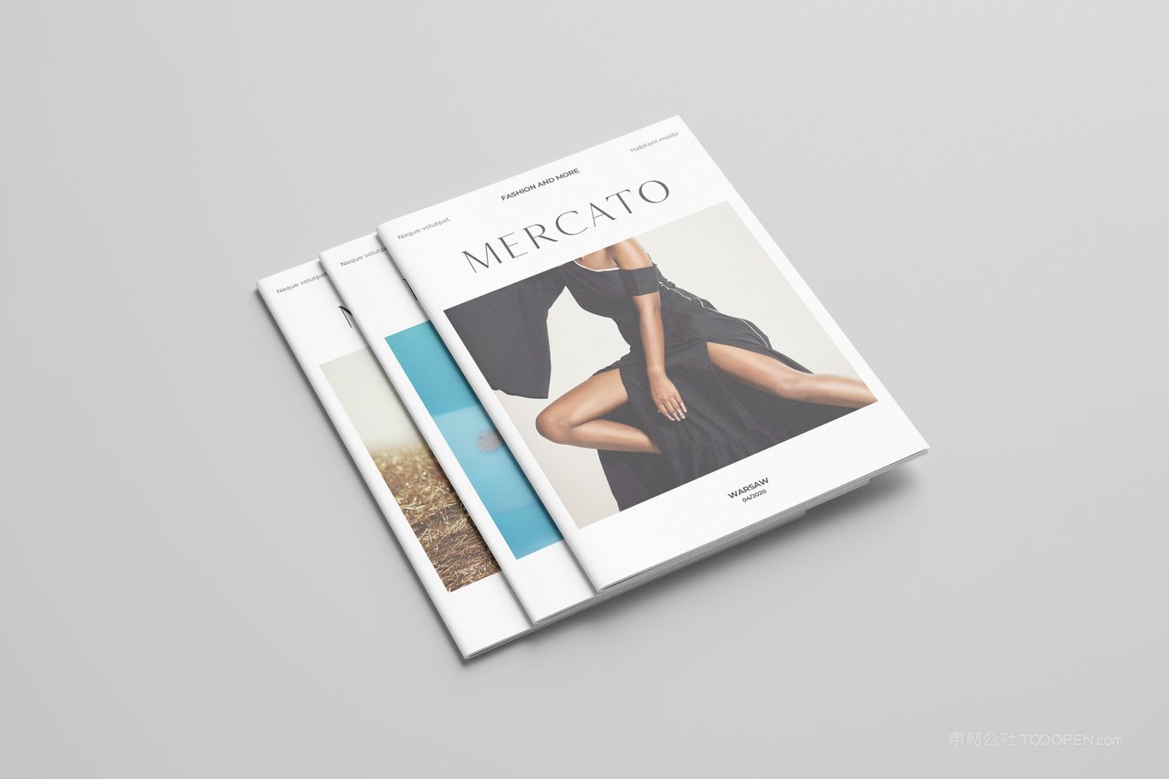 a4画册杂志设计展示样机 (9)