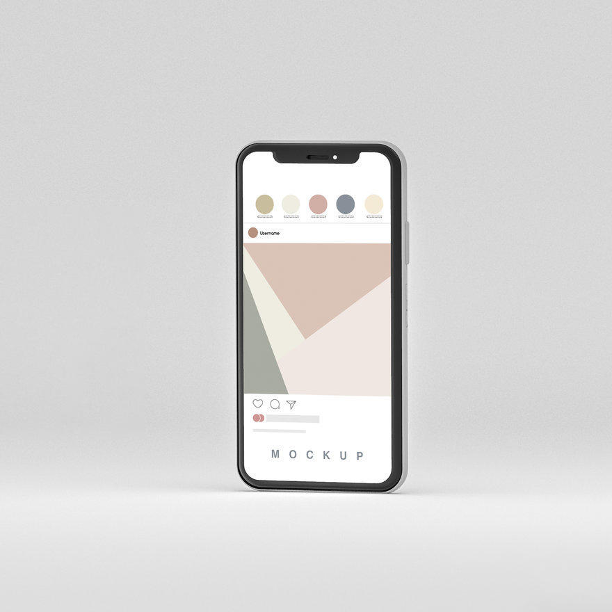 手机模型场景手机样机