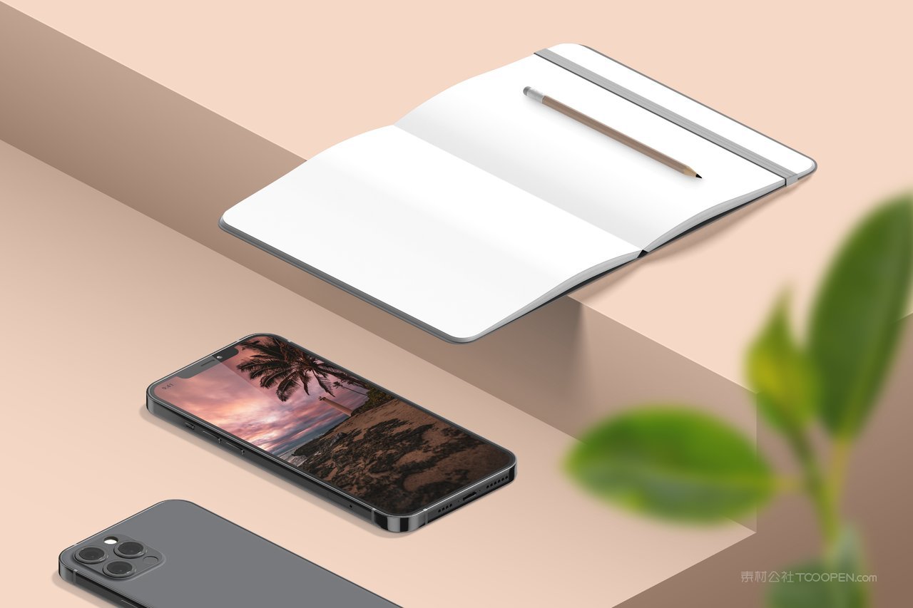 iphone13pro手机光影场景样机 (7)