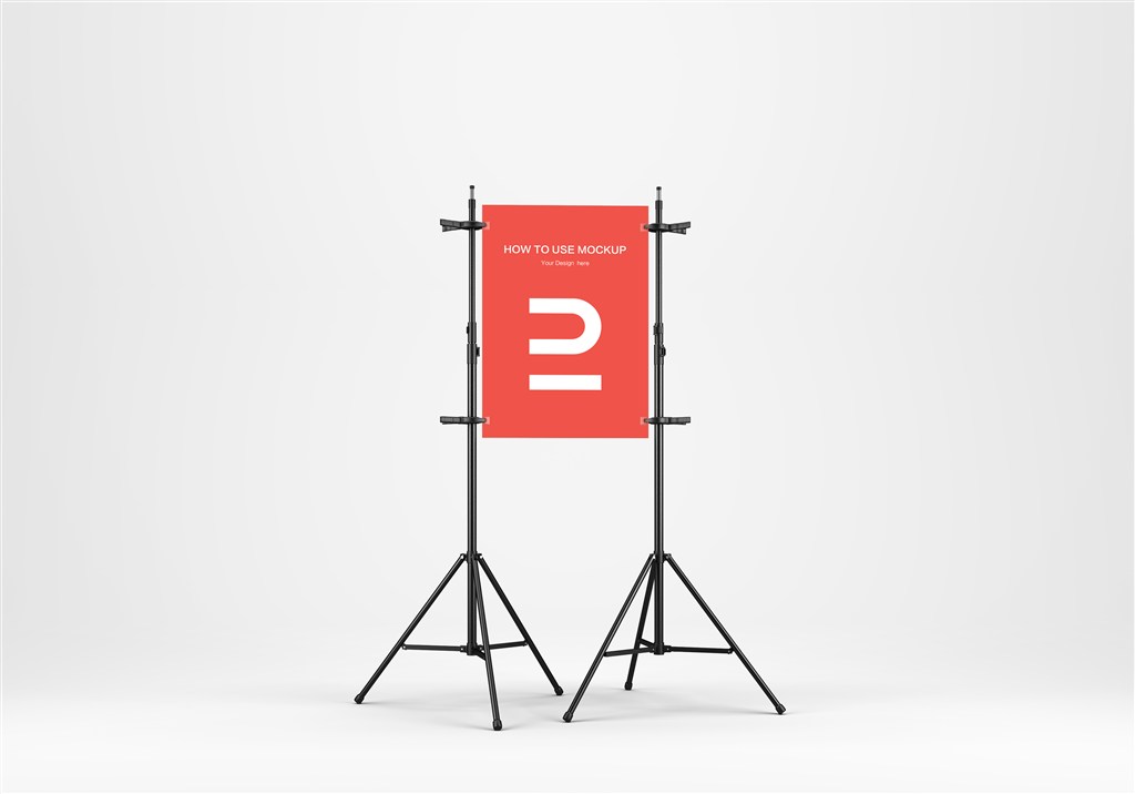 海报架展示样机