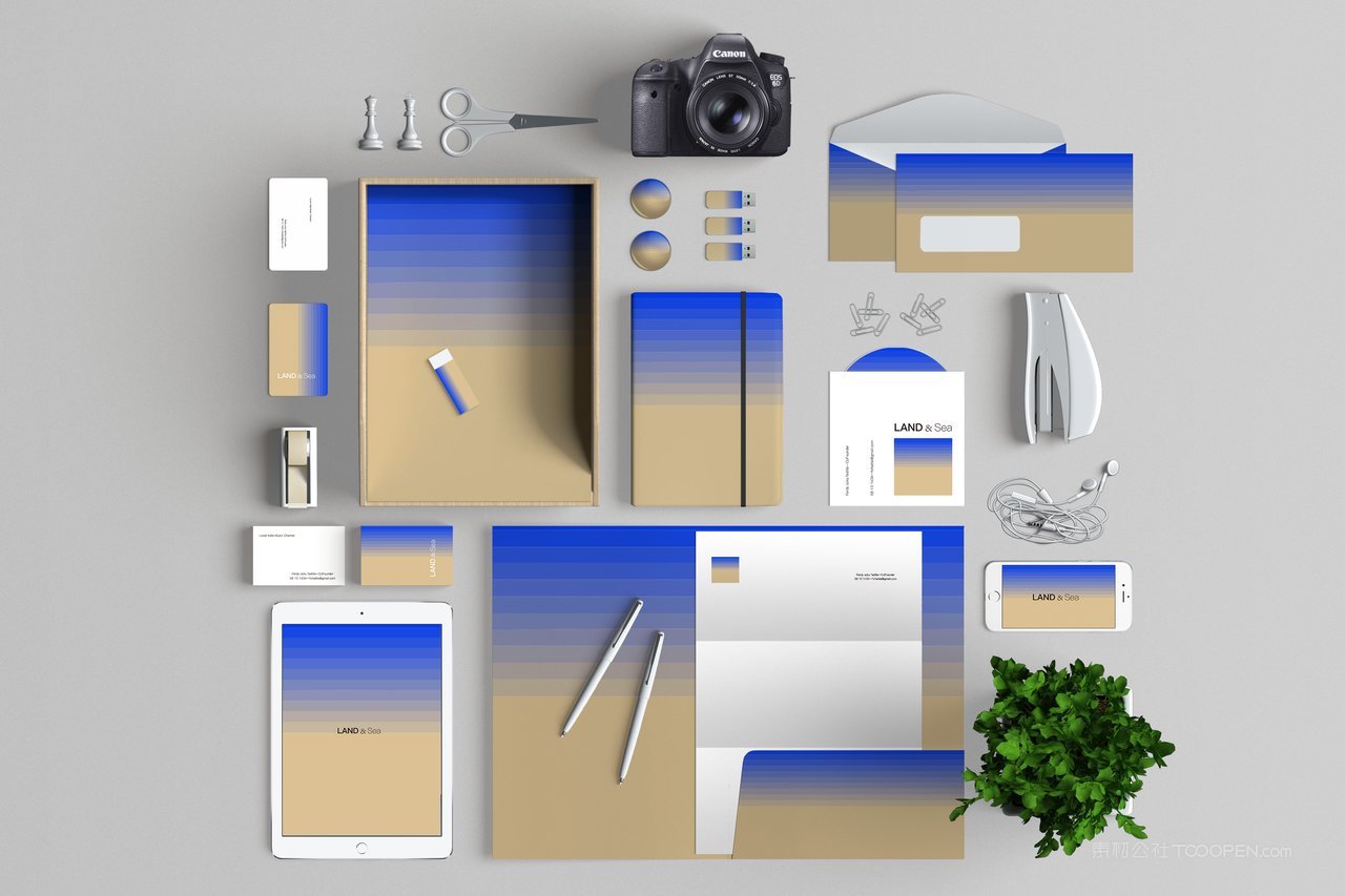 【2007期】办公品牌vi组合样机 (8)