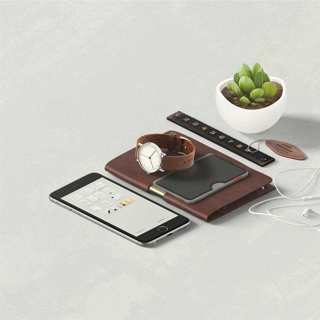 创意办公桌面样机