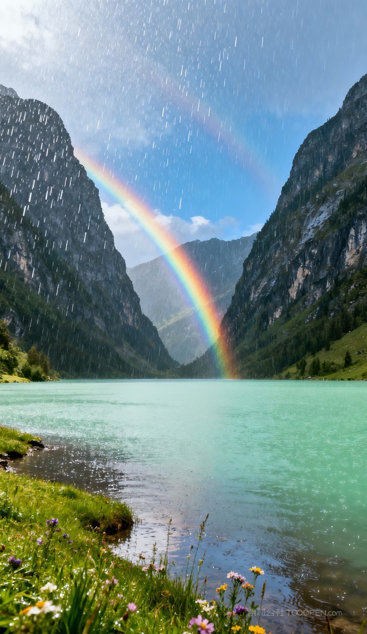 山水蓝天青山天空摄影意境唯美山峰
