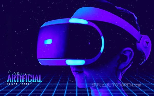 人工智能场景效果创意照片智能