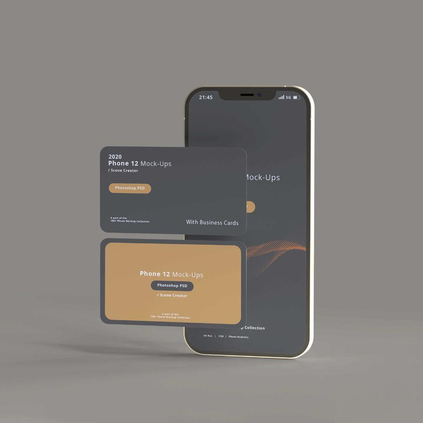 phone12与卡片样机