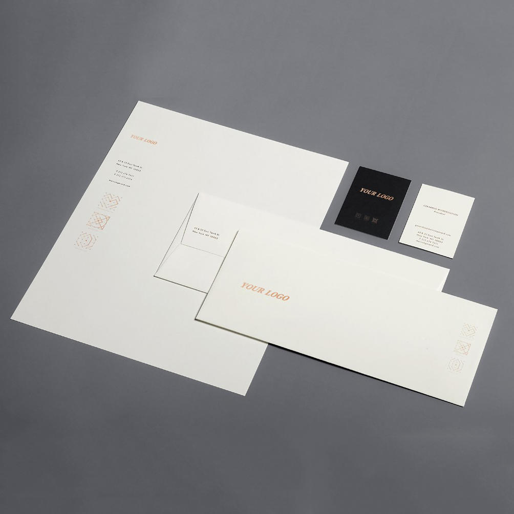 名片信纸信封贴图