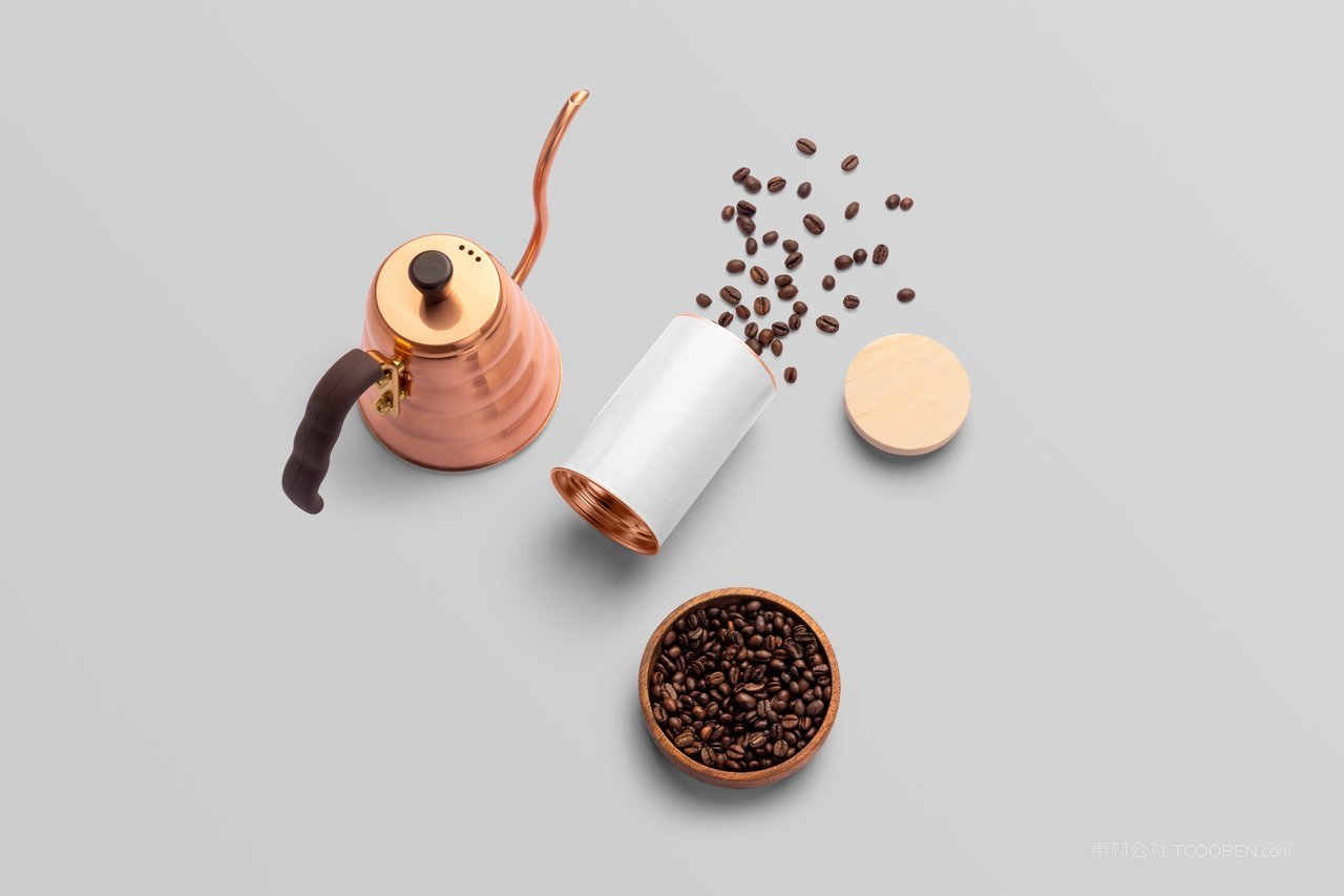 咖啡品牌设计咖啡豆样机 (1)