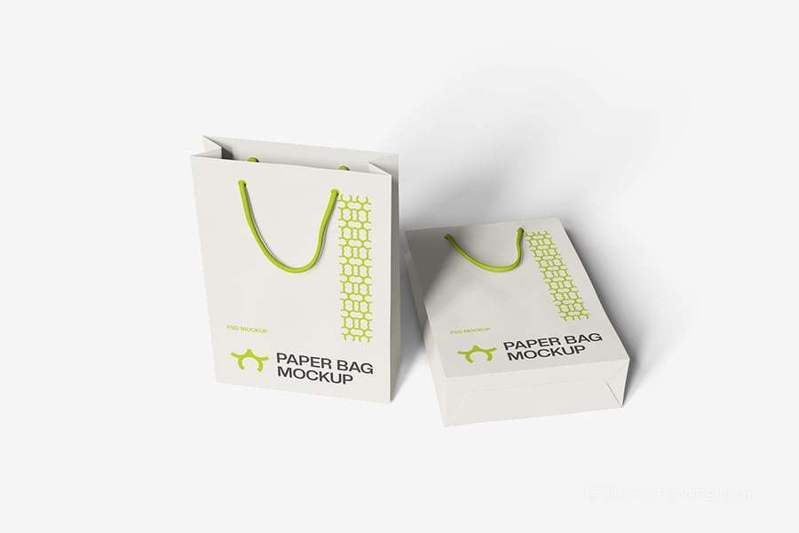 纸袋手提袋样机