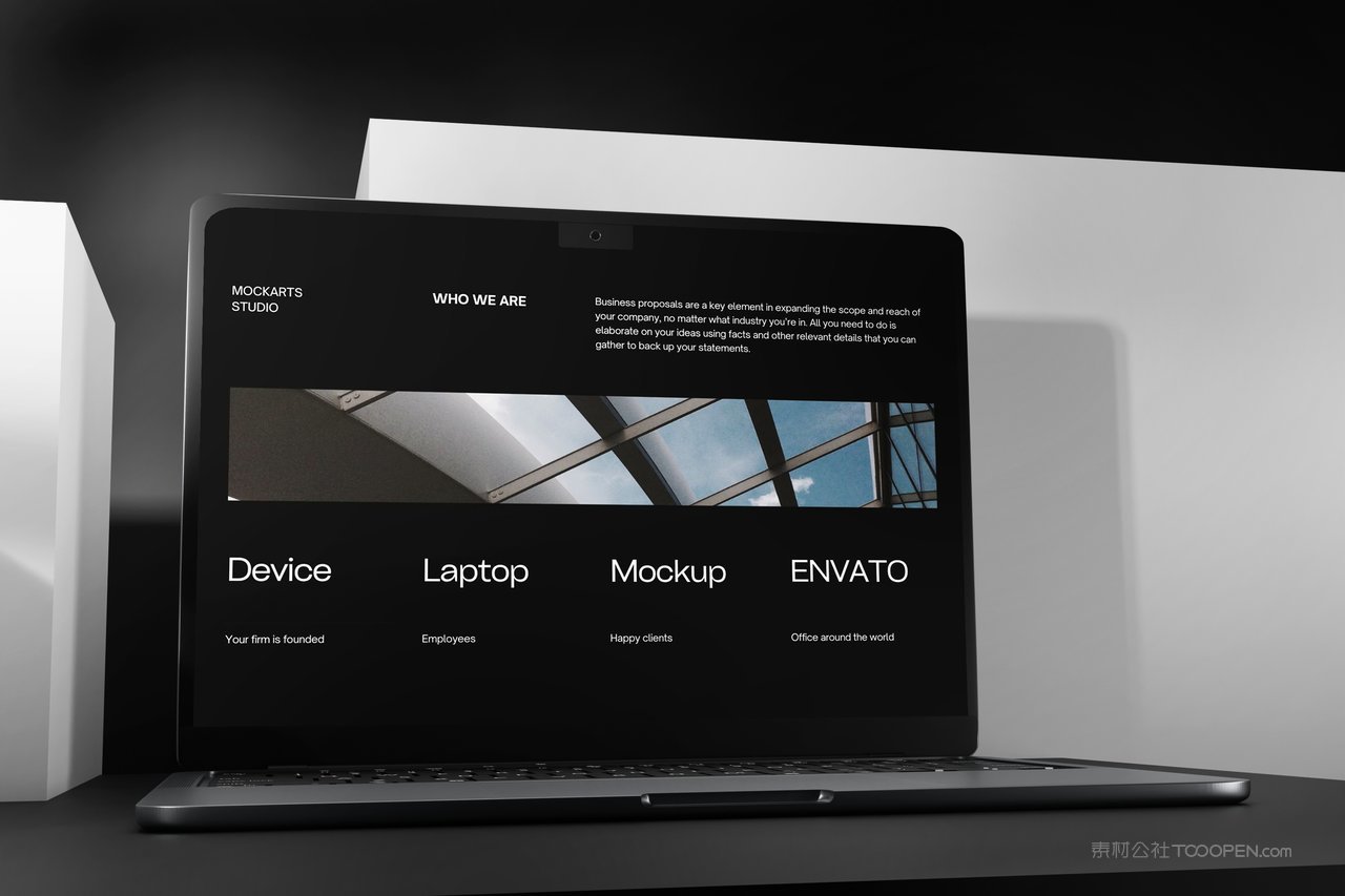 笔记本电脑屏幕样机