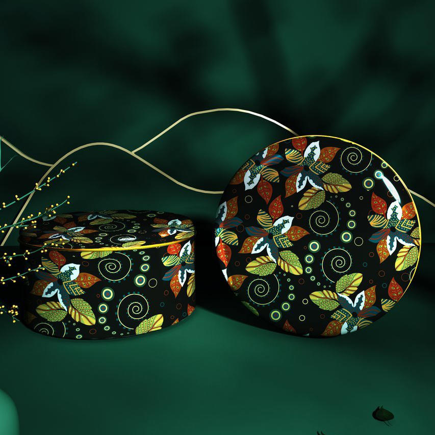 中国潮文创年货圆罐礼盒装样机  (1)