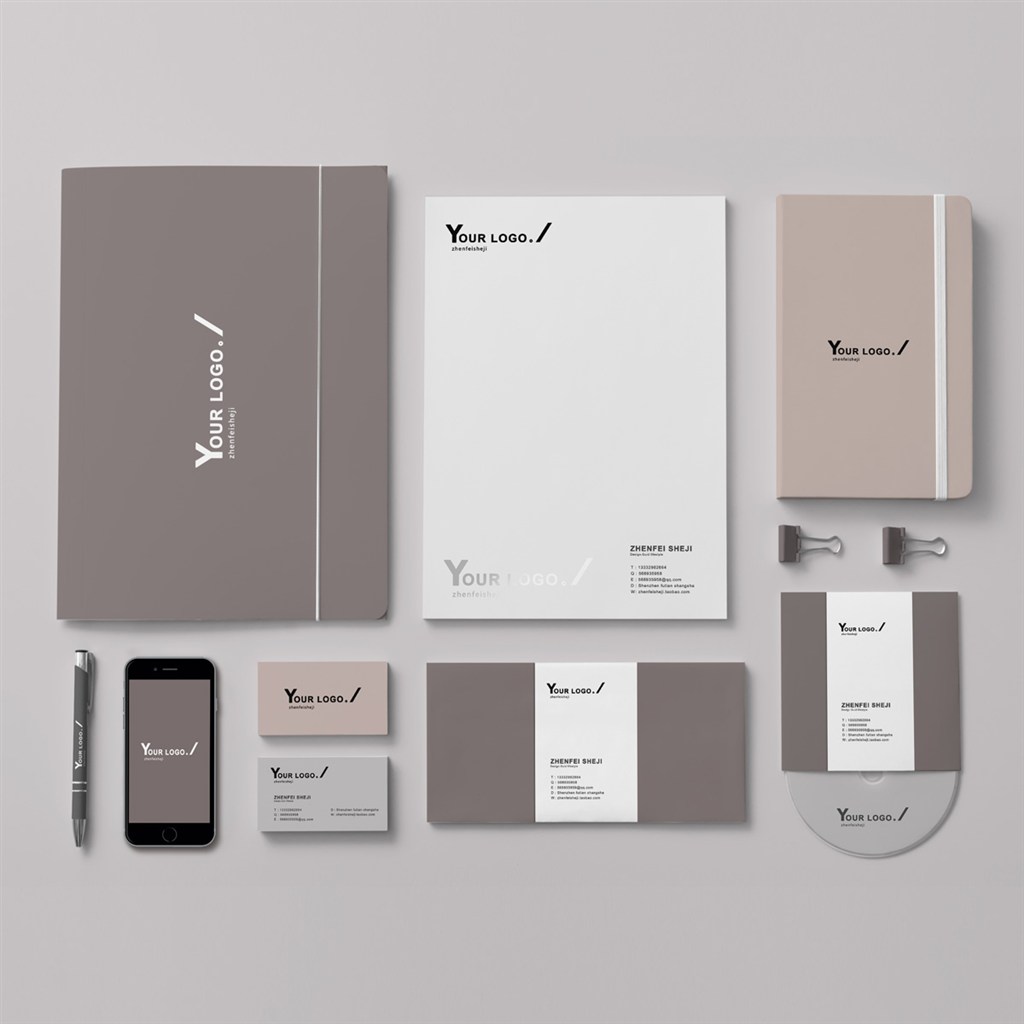 高档精品VI设计模板样机