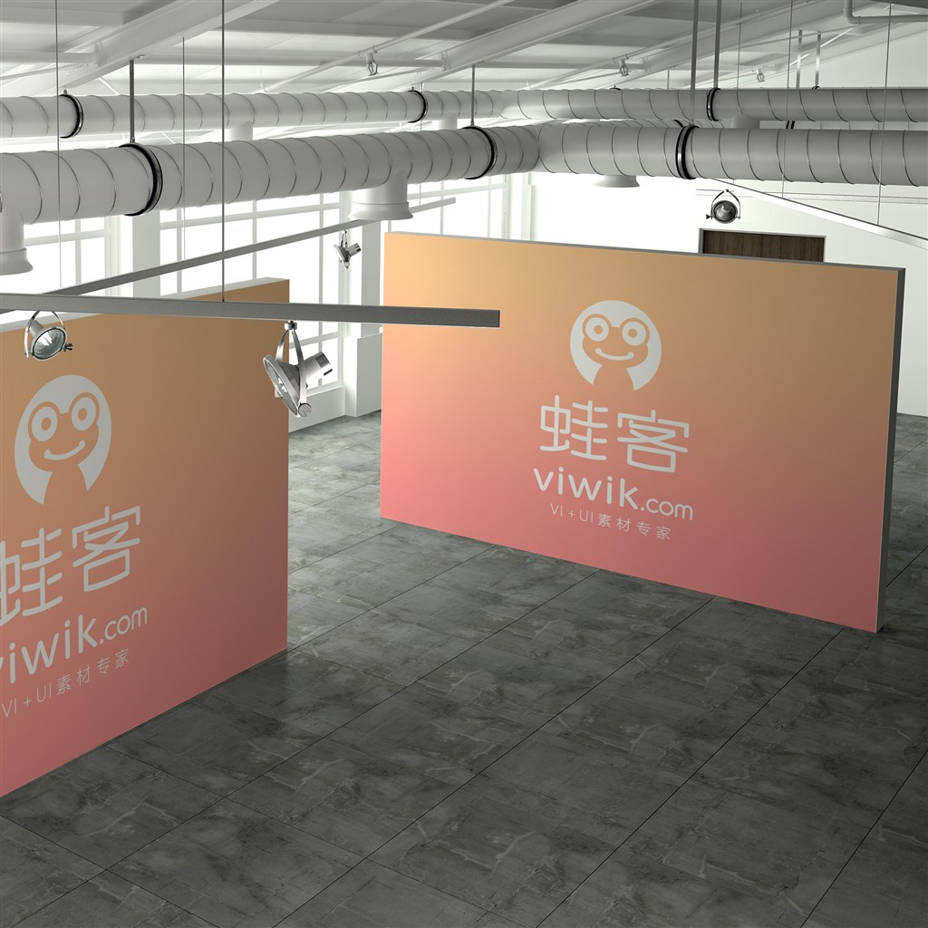 室内场景海报广告背景样机