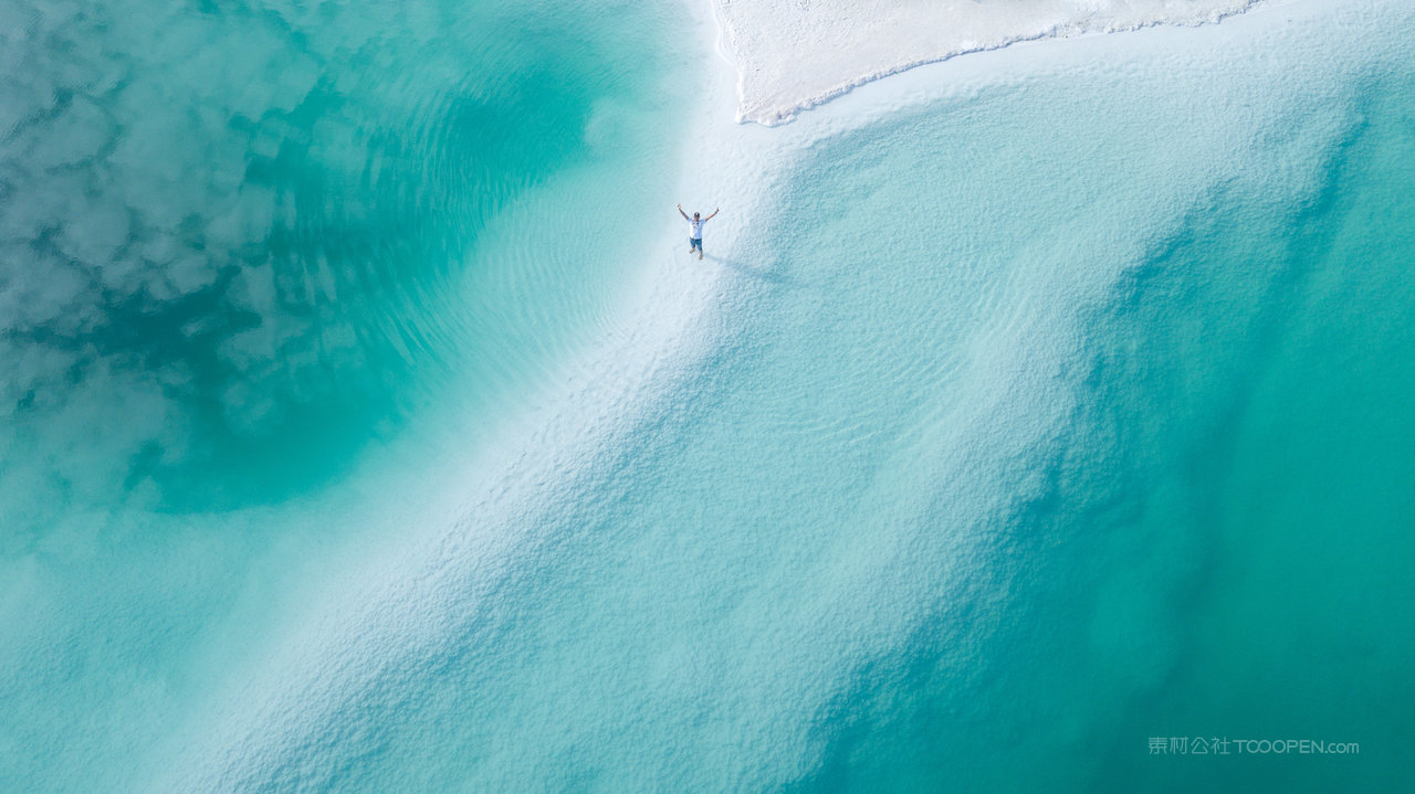 青海海西网红景区翡翠湖 (2)