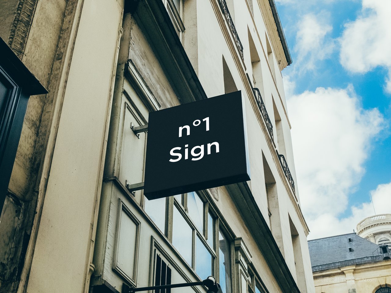 品牌商铺招牌logo标志vi场景样机 (5)