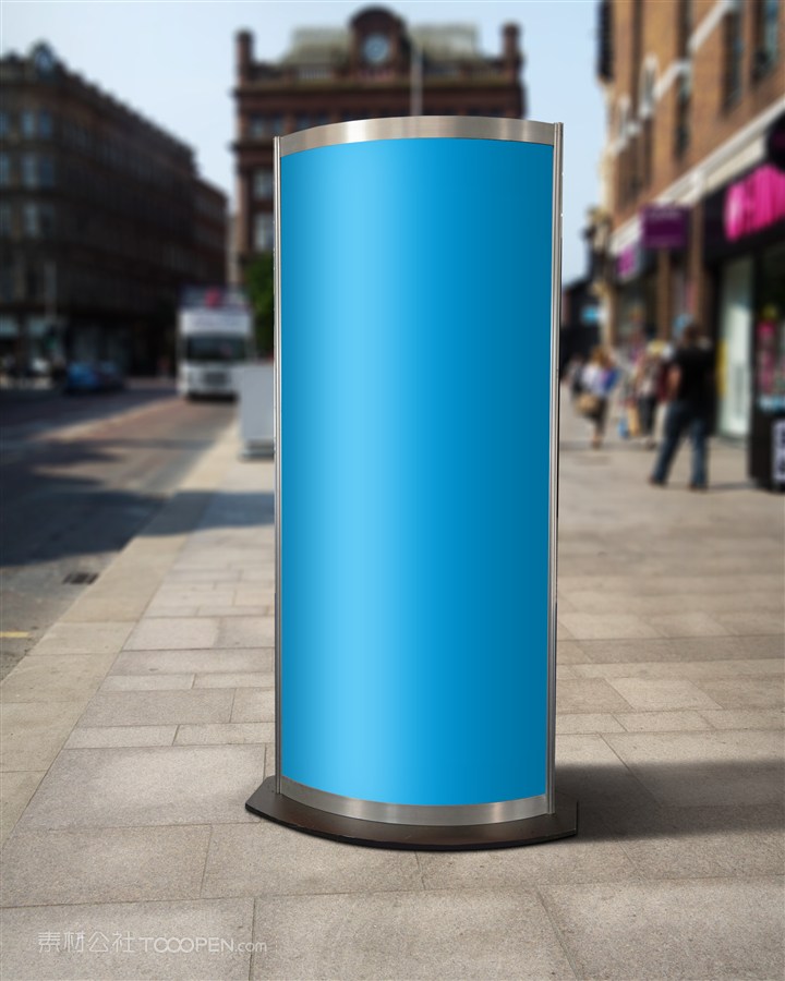 公司企业前台形象墙室内贴图样机设计模板效果VI素材PSD分层