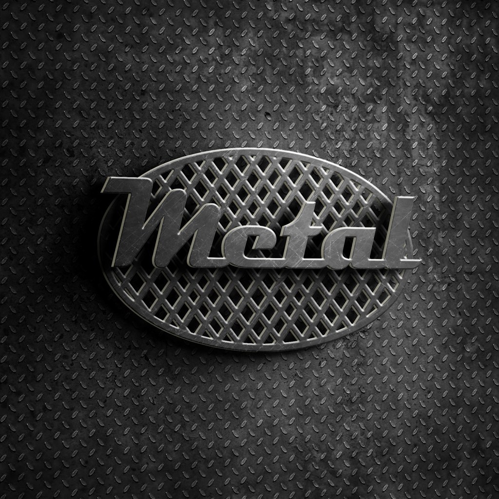 金属质感logo样机