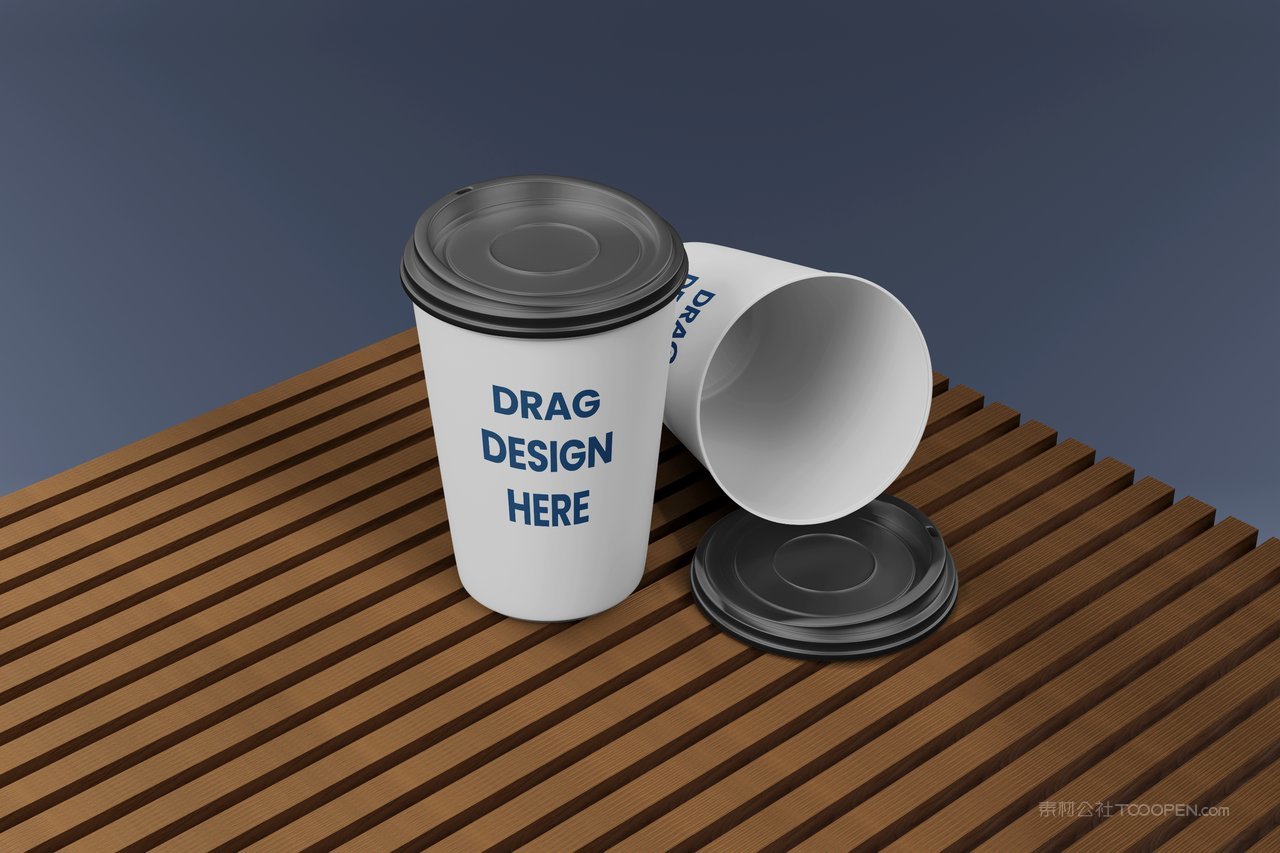 咖啡杯纸杯样机