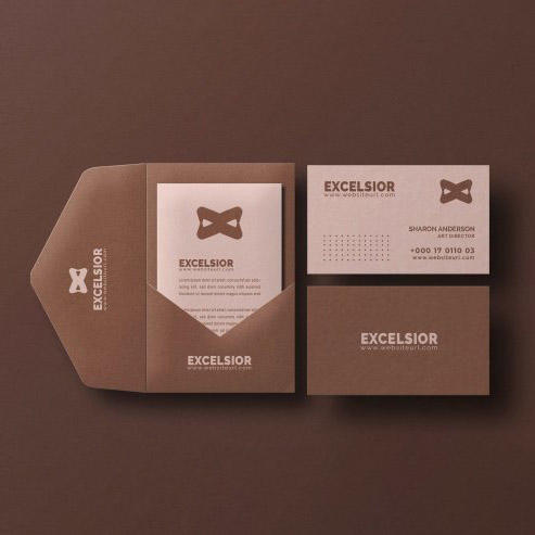 卡片包名片样机模板