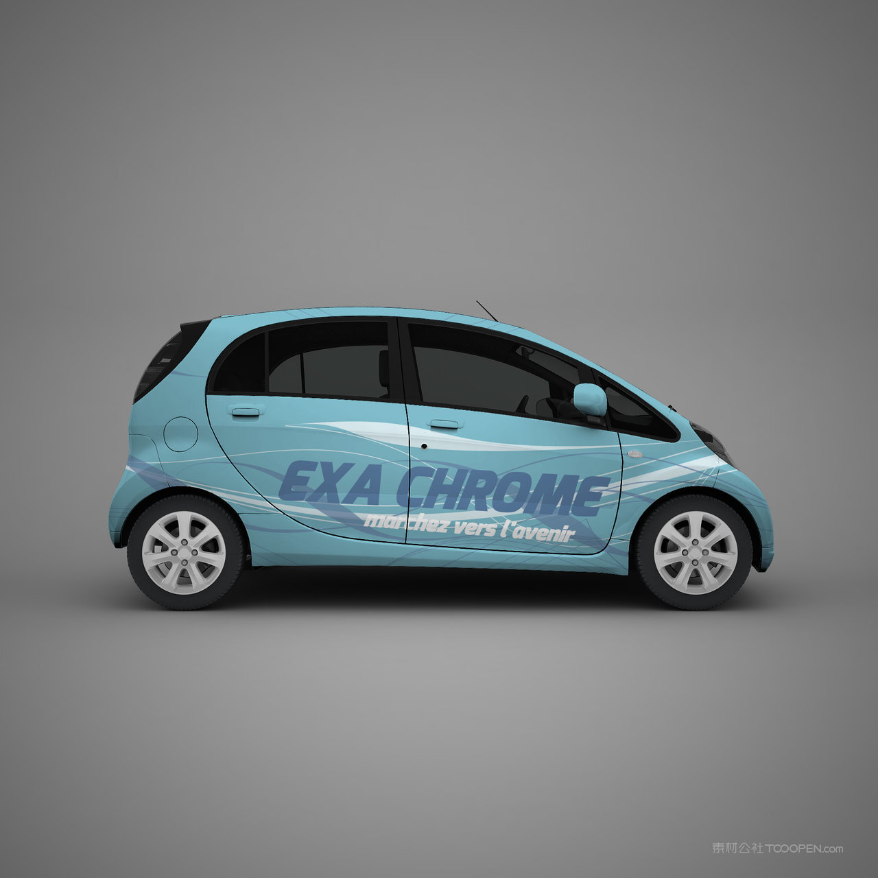 汽车交通样机汽車身企业vi样机 (20)