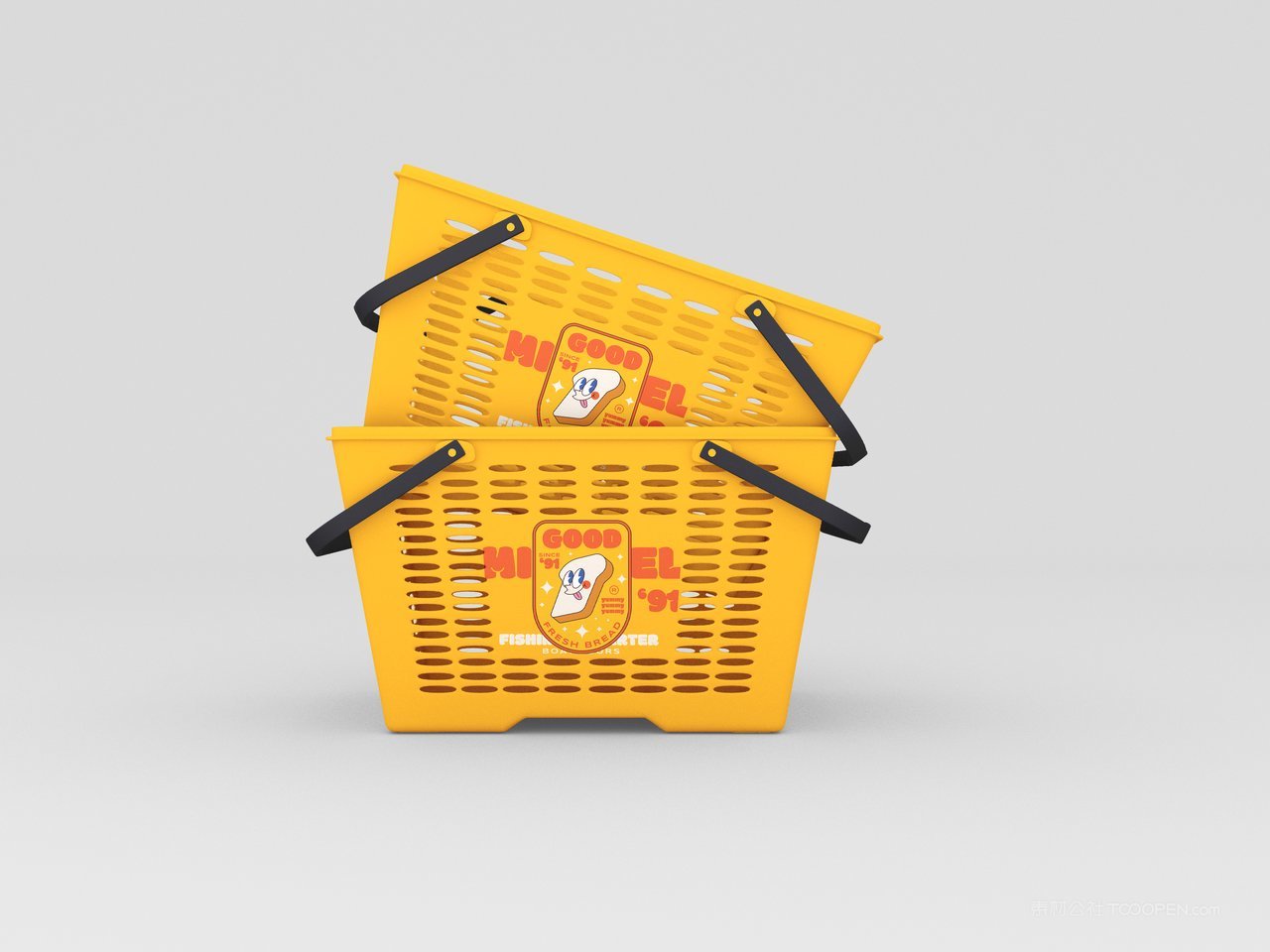 【2177期】超市手提购物篮样机 (6)