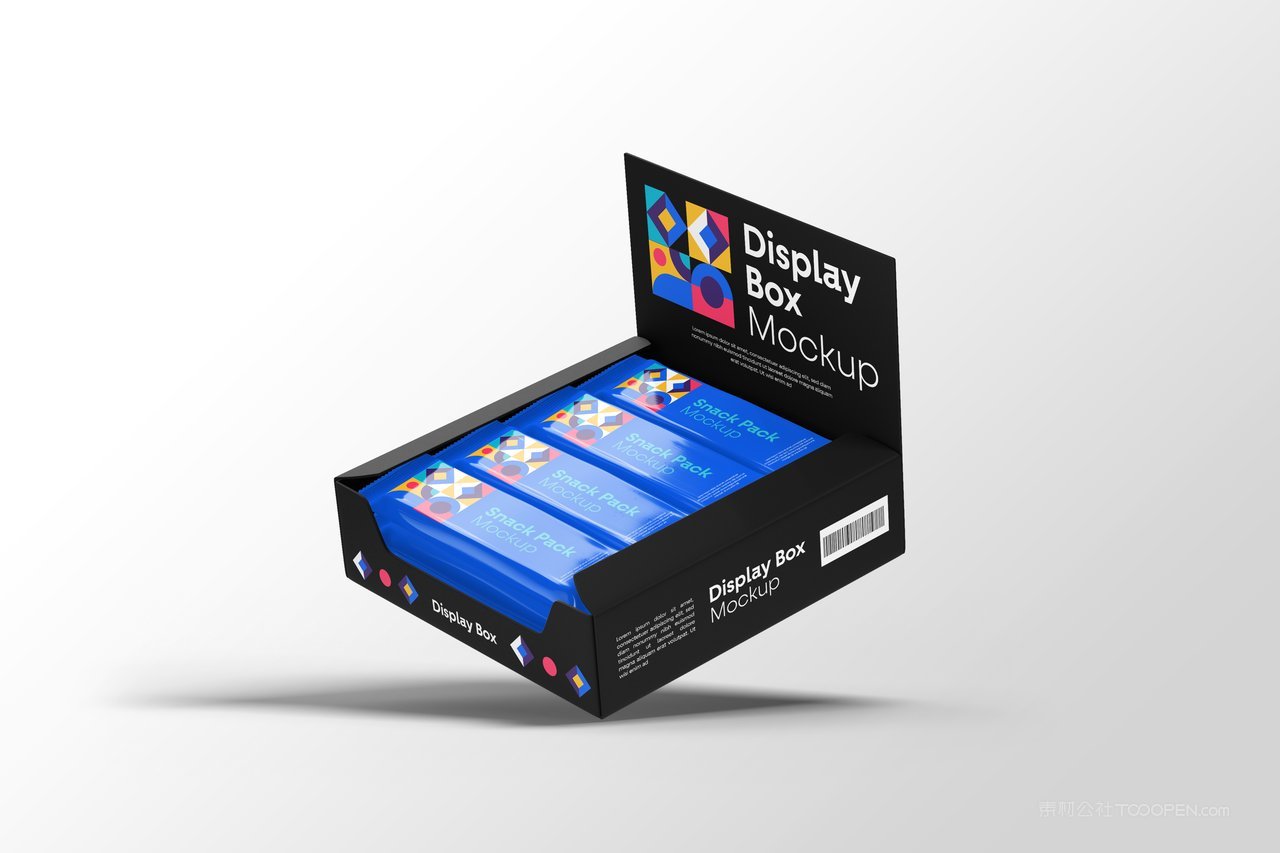 小吃吧场景样机